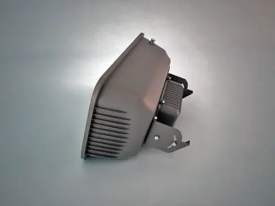 Halogen flood Light 3D model