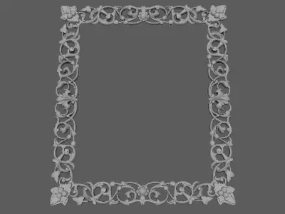 mirror 3D model 2