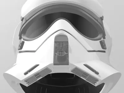 Star Wars Mountain Trooper Helmet 3D print model