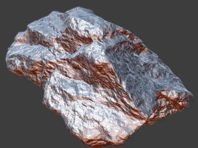 Teresa Stone Low-poly 3D model