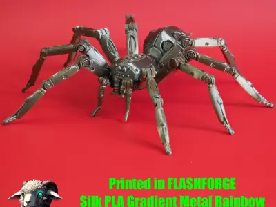 Robotic Anti-Rodent Spider 3D print model