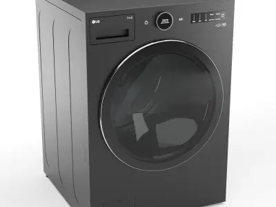 LG washing machine WM6700HBA 3D model