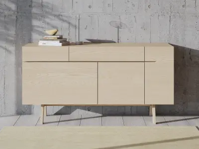 Side Atelier Sideboard 3D model