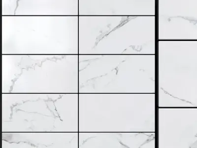 Yurtbay Seramik Classic Calacatta 300x600 Set 4 3D model