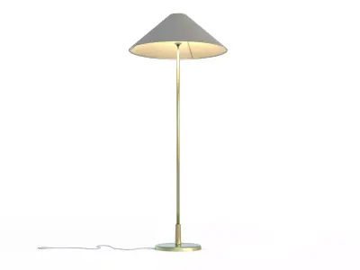 Floor Lamp Classic Low-poly 3D model