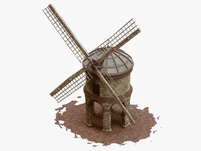 ArchViz - Wind Mill 3D mode 3D model