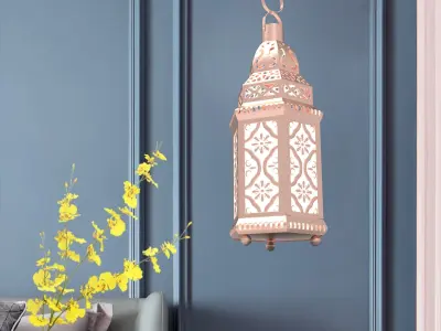 arabic Lamp shade 3D print model purchase