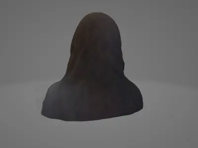 Character No 9  Not Rigged 3D model Low-poly 3D model