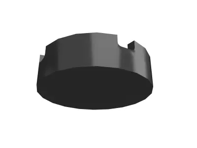 Ashtray v1 003 Low-poly 3D model