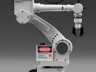 Industrial Robot 3D model