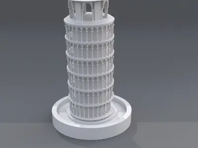 Leaning Tower  of Pisa 3D model