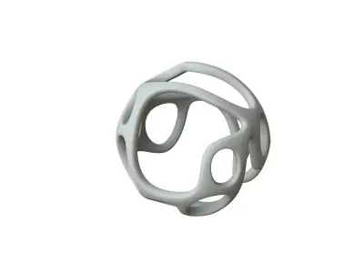 SciFi Cube Object No 33682 Low Poly Shape Texture