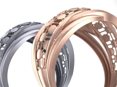 fusion ring 3D print model 10