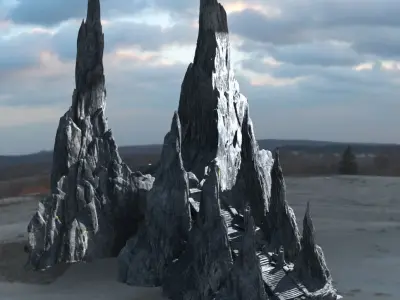 Kali Ancient rocks  3D model