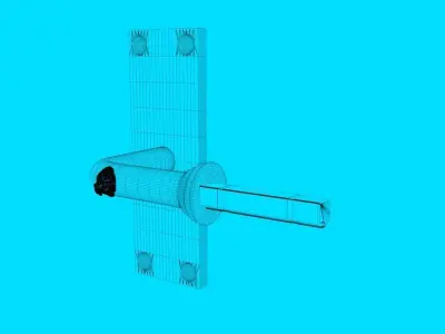 door handle  3D model