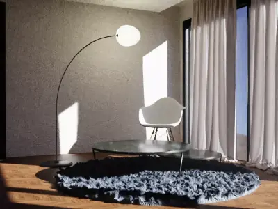 lamp floor  Free 3D model