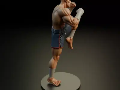 Sagat 3D print model