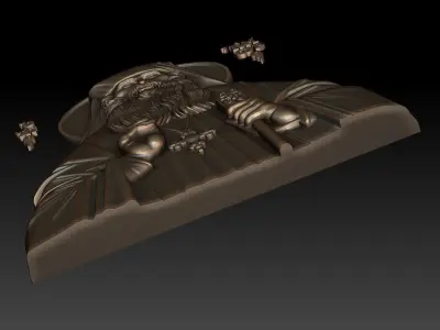 Saint Iakovos Tsalikis 3D print model