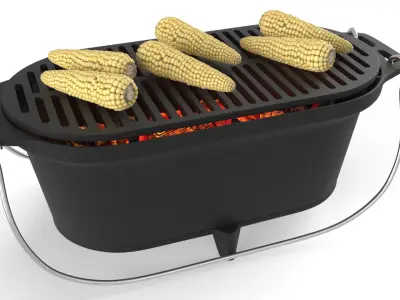  Portable Grills with Food Collection 