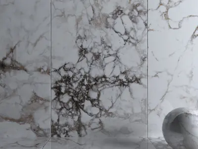 Wall Tiles Museum Breccia 160x320 Set 2 Texture