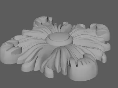 Decor for furniture 3D model 34