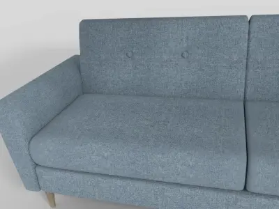 Modern sofa 3D model