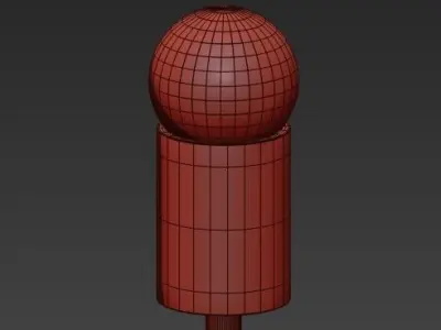 Le Marais Chandelier 8 Light 3D model