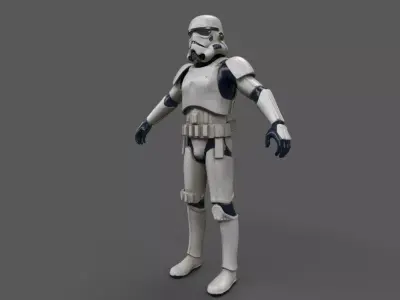 Stormtropper Hardsurface 3D model