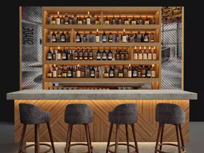Bar Collection 9 3D model