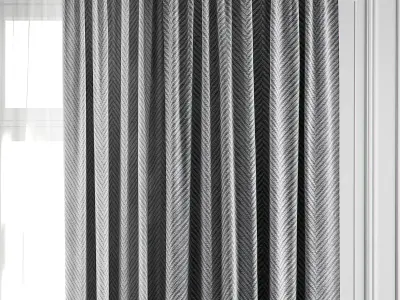 Curtain Set 10 3D model