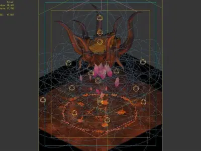 Lava Hell - Magma - Magic Matrix 23 3D model