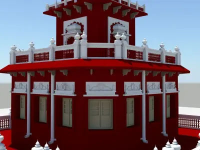 Indian Big Ben 3D model