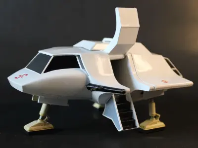 Visitors Skyfighter 3D print model