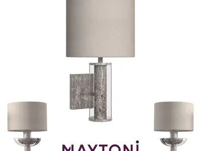 Wall Lamp Elegant Maryland ARM526WL-01GR Maytoni Classic Free 3D model