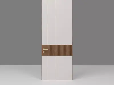 Modern Door 3D model 5