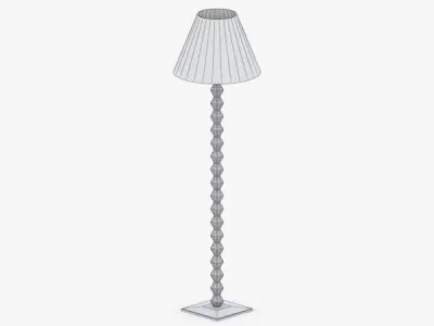 1431 - Floor Lamp Low-poly 3D model