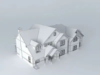 Traditional Family Craftsman Free 3D model