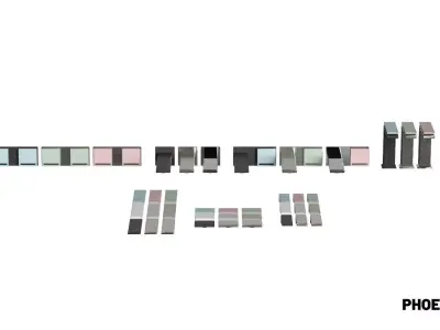 Phoenix Zimi Tapware Collection 3D model