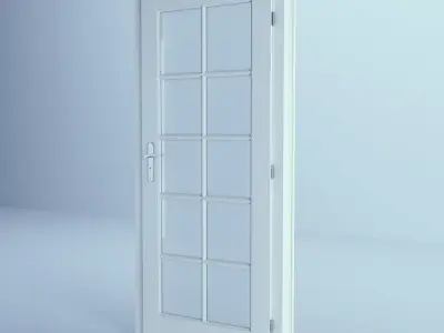 White Door 18 3D model