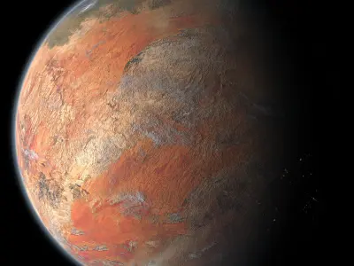 Desert Planet 06 Free 3D model