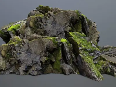 Mountain Low-poly 3D model buy