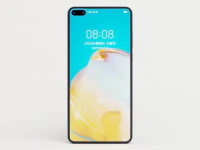 Huawei P40 4G 3D model