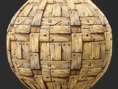 Stylized Wood Seamless Texture  Texture