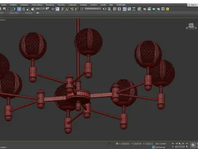 LUARA CH D Low-poly 3D model