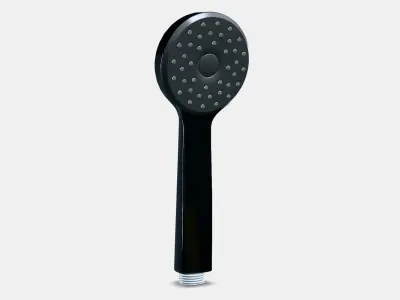 VALLAMOSSE Single-spray handshower Low-poly 3D model