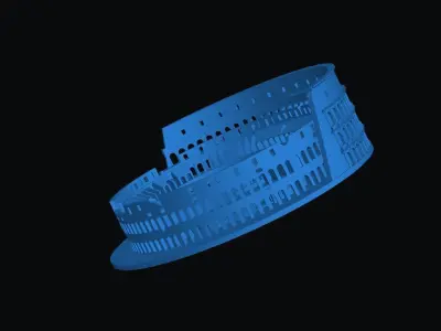 3D Model of Colloseum Rome 3D print model