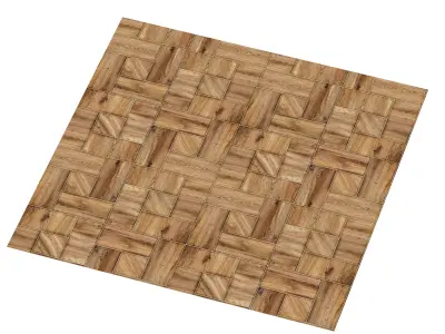 Wooden Parquet Texture Pack - 8K PBR - SBSAR Texture