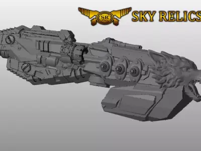 SKY RELICS - 23 IRON WOLF 3D print model