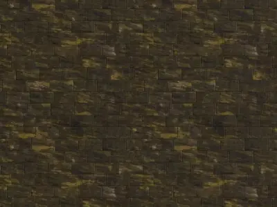 Stylized Viking Spike Fence Wood PBR Seamless Texture