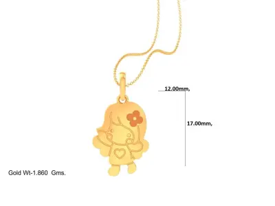 Kids Pendant - 28 3D print model
